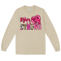 Mushroom brave and strong Long Sleeve Tee - NancyCooperArtShop