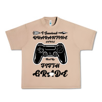 Burro I Survived Quarantine Level Next Fifth Grade Urban Heavy Tee - Bettercallsaul