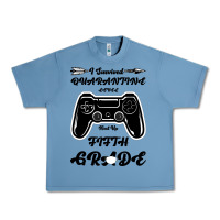 Pebble Blue I Survived Quarantine Level Next Fifth Grade Urban Heavy Tee - Bettercallsaul