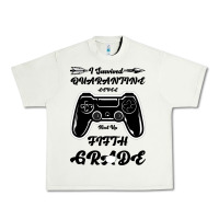 I Survived Quarantine Level Next Fifth Grade Urban Heavy Tee | Teevron