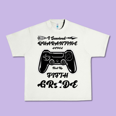 I Survived Quarantine Level Next Fifth Grade Urban Heavy Tee Designed By Bettercallsaul