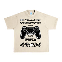 Sandshell I Survived Quarantine Level Next Fifth Grade Urban Heavy Tee - Bettercallsaul
