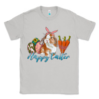 Moon Dust happy easter bunny carrots and eggs Classic Tee - RanaPortraitStore