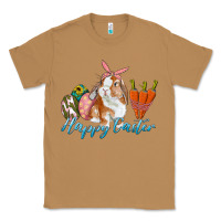Toasted Coconut happy easter bunny carrots and eggs Classic Tee - RanaPortraitStore
