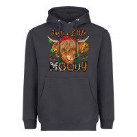 Smoke Just a Little Moody Heavyweight Hoodie - CowhideDigitalArt