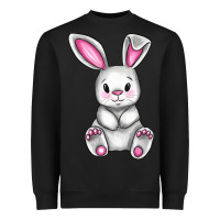 Cute Bunny Easter Heavyweight Sweatshirt | Teevron
