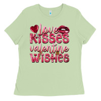 Matcha love kisses valentine wishes Ladies Tee - NancyCooperArtShop