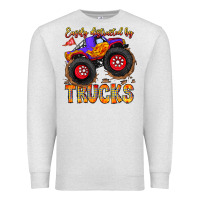 Easily Distracted By Trucks Premium Sweatshirt | Teevron