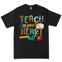 Black teach your heart out Premium Tee - NancyCooperArtShop