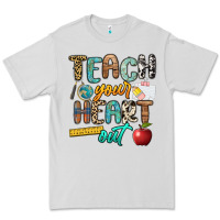 Dove Grey teach your heart out Premium Tee - NancyCooperArtShop