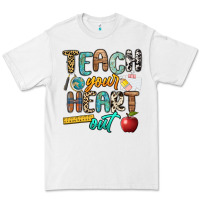 White teach your heart out Premium Tee - NancyCooperArtShop