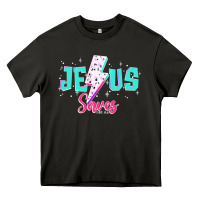 Asphalt jesus saves Heavy Core Tee - JahusDesignShop