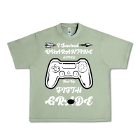Oil Green I Survived Quarantine Level Next Fifth Grade Urban Heavy Tee - Bettercallsaul