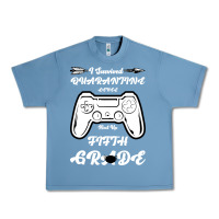Pebble Blue I Survived Quarantine Level Next Fifth Grade Urban Heavy Tee - Bettercallsaul