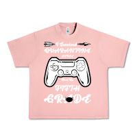 Salmon I Survived Quarantine Level Next Fifth Grade Urban Heavy Tee - Bettercallsaul