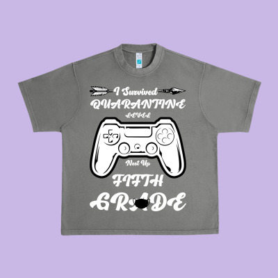 I Survived Quarantine Level Next Fifth Grade Urban Heavy Tee Designed By Bettercallsaul
