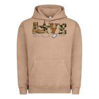 Pigment Burro camouflage military boots love Urban Hoodie - Artiststas