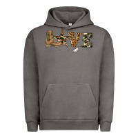 Pigment Tornado camouflage military boots love Urban Hoodie - Artiststas
