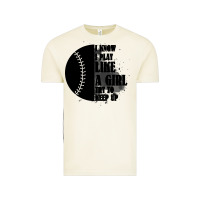 I Know I Play Like A Girl Try To Keep Up Vintage Tee | Teevron