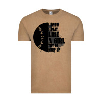 Vintage Coffee I Know I Play Like A Girl Try To Keep Up Vintage Tee - Bettercallsaul