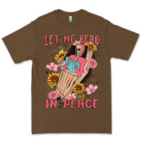 Cacao let me read in peace Premium Tee - MaliasSmallBusiness