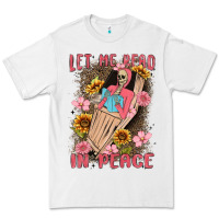 White let me read in peace Premium Tee - MaliasSmallBusiness