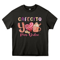 Asphalt cafecito y pan dulce Heavy Core Tee - MaliasSmallBusiness