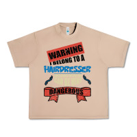 Burro I belong to a HAIRDRESSER warning job funny partner Urban Heavy Tee - Bettercallsaul