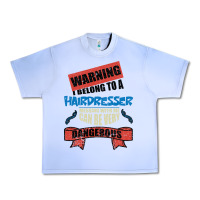 Grape Ice I belong to a HAIRDRESSER warning job funny partner Urban Heavy Tee - Bettercallsaul