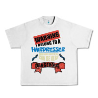 Lunar Rock I belong to a HAIRDRESSER warning job funny partner Urban Heavy Tee - Bettercallsaul