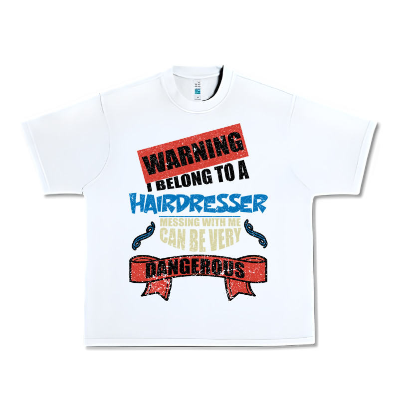 I Belong To A Hairdresser Warning Job Funny Partner Urban Heavy Tee by Bettercallsaul | Teevron