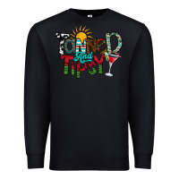 Black Tanned And Tipsy Premium Sweatshirt - CowhideDigitalArt