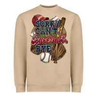 Mushroom Sorry can't Baseball bye Heavyweight Sweatshirt - HowdyJamesFarm