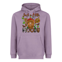 Lavender Just a Little Moody Heavyweight Hoodie - CowhideDigitalArt