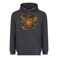 Smoke Just a Little Moody Heavyweight Hoodie - CowhideDigitalArt
