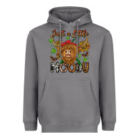 Storm Just a Little Moody Heavyweight Hoodie - CowhideDigitalArt