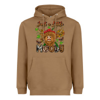Toasted Coconut Just a Little Moody Heavyweight Hoodie - CowhideDigitalArt