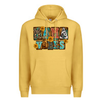 Antique Gold Western Mama Vibes Mother's Day Premium Hoodie - FaDigitalArtStudio
