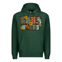 Sports Green Western Mama Vibes Mother's Day Premium Hoodie - FaDigitalArtStudio