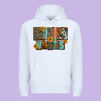 Western Mama Vibes Mother's Day Premium Hoodie Designed By Fadigitalartstudio