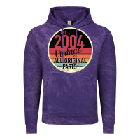 Cloud Purple 15th Birthday gift Vintage 2004 Vintage Hoodie - Bettercallsaul