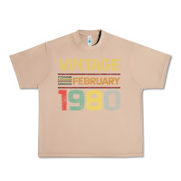Burro Born in 1980 Vintage February Urban Heavy Tee - Bettercallsaul