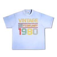 Grape Ice Born in 1980 Vintage February Urban Heavy Tee - Bettercallsaul