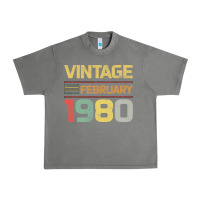 Tornado Born in 1980 Vintage February Urban Heavy Tee - Bettercallsaul