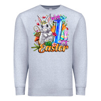 Heather Grey MY easter Premium Sweatshirt - CowhideDigitalArt