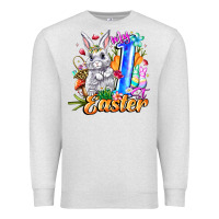 Oatmeal Heather MY easter Premium Sweatshirt - CowhideDigitalArt