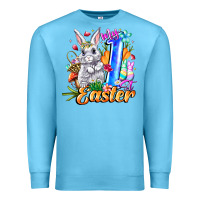 Ocean Blue MY easter Premium Sweatshirt - CowhideDigitalArt