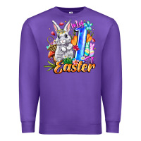 Purple MY easter Premium Sweatshirt - CowhideDigitalArt