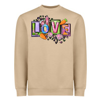 Mushroom Easter love Happy Easter Day Heavyweight Sweatshirt - CowGirlArtShop