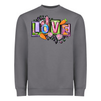 Storm Easter love Happy Easter Day Heavyweight Sweatshirt - CowGirlArtShop